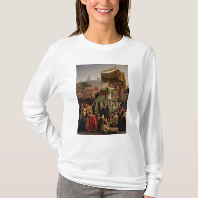 St. Bernard Preaching the Second Crusade T-Shirt (Front)