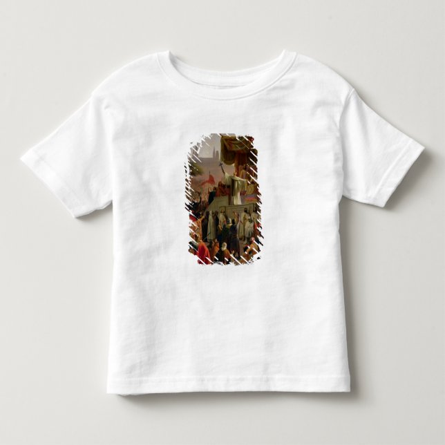 St. Bernard Preaching the Second Crusade Toddler T-Shirt (Front)