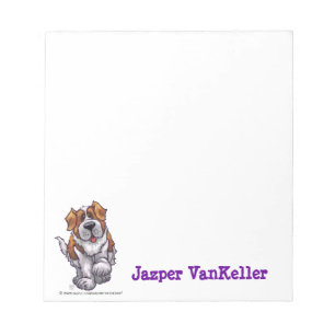 St. Bernard Stationery Notepad