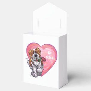 St. Bernard Valentine's Day Favour Box