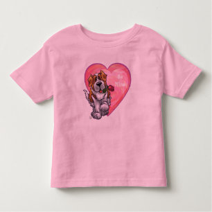 St. Bernard Valentine's Day Toddler T-Shirt