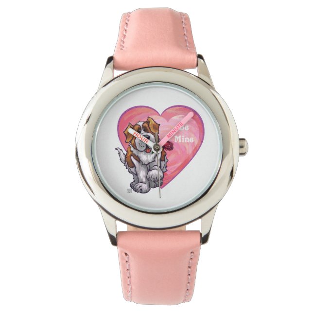 St. Bernard Valentine's Day Watch (Front)