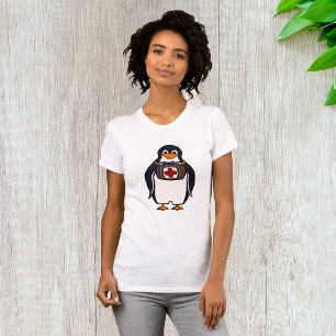 St Bernard's Penguin Womens T-Shirt