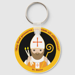 St. Blaise Key Ring