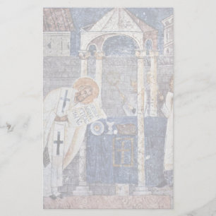 St. Blaise The Great By Meister Der Sophien-Kathed Stationery