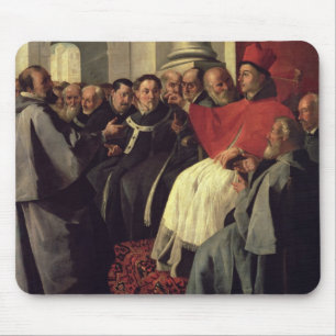 St. Bonaventure (1221-74) at the Council of Lyons Mouse Pad