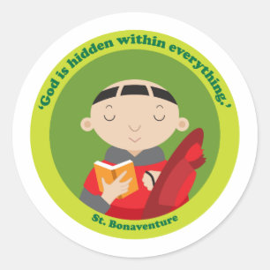 St. Bonaventure Classic Round Sticker
