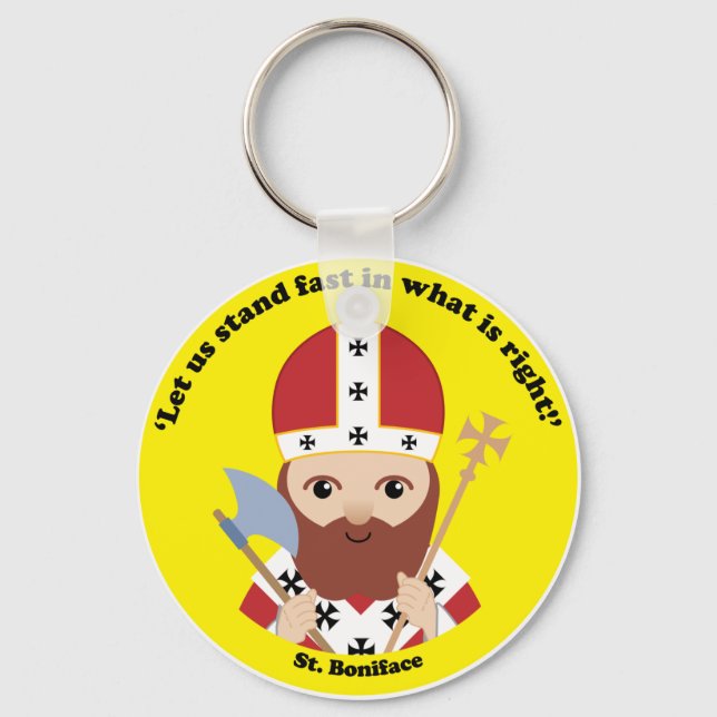 St. Boniface Key Ring (Front)