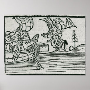 St. Brendan and the demon Poster