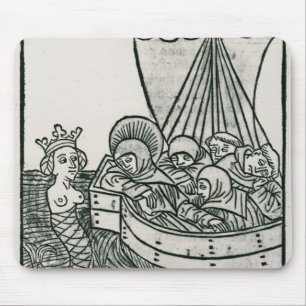 St. Brendan and the Siren Mouse Pad
