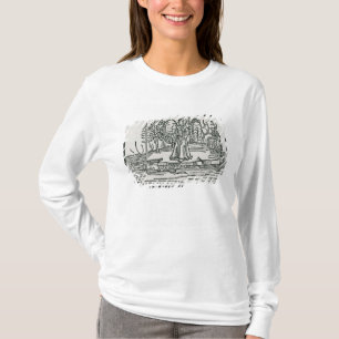 St. Brendan on the fish island T-Shirt