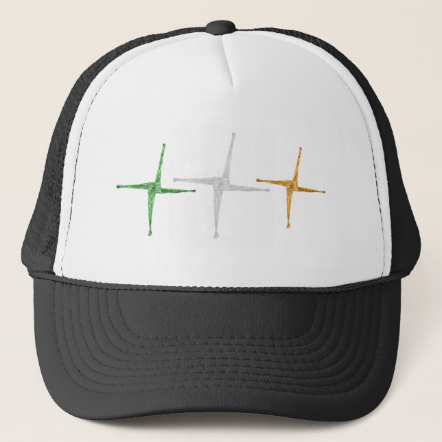 St Bridget's Cross, St Bridget's Day, Ireland, Hat (Front)