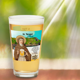 St. Brigid of Ireland and Her Lake of Beer Glass