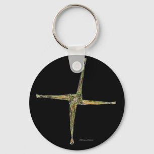 St Brigid's Day, St Bridget's Cross,  Keychain, Key Ring