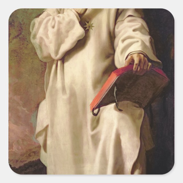 St. Bruno Square Sticker (Front)