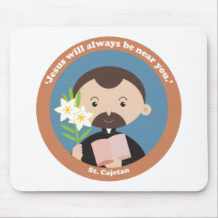 St Cajetan Mouse Pad