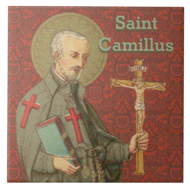 St. Camillus de Lellis (SAU 37) Ceramic Tile (Front)