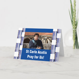 St Carlo Acutis Thank You Card