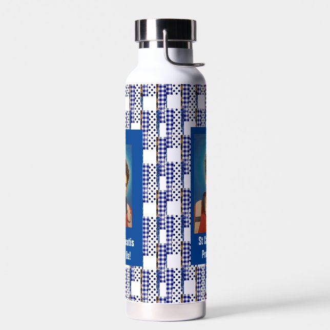 St Carlo Acutis Water Bottle (Left)