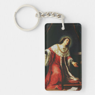 St. Casimir Jagiellon - Patron Saint of Poland Key Ring
