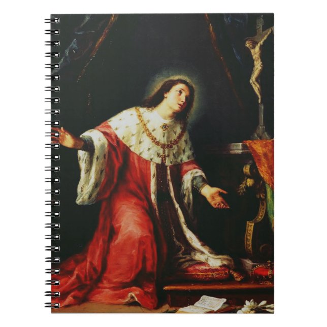 St. Casimir Jagiellon - Patron Saint of Poland Notebook (Front)