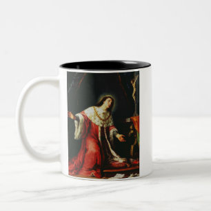 St. Casimir Jagiellon - Patron Saint of Poland Two-Tone Coffee Mug