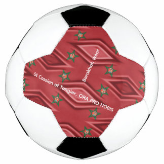 St Cassian of Tangier Soccer Ball