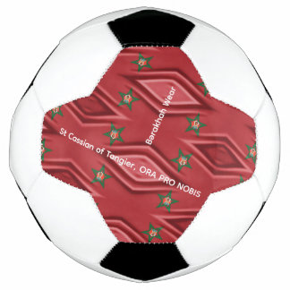 St Cassian of Tangier Soccer Ball