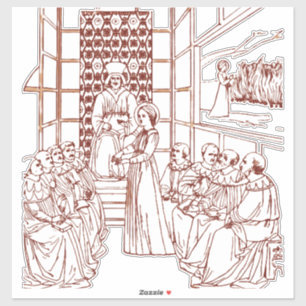 St Catherine Disputing with Scholars by Masolino