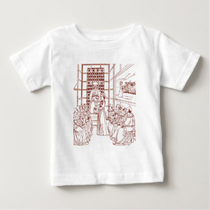 St Catherine Disputing with Scholars by Masolino Baby T-Shirt