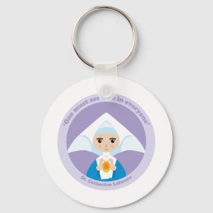 St. Catherine Laboure Key Ring