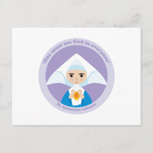 St. Catherine Laboure Postcard
