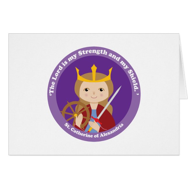 St. Catherine of Alexandria (Front Horizontal)