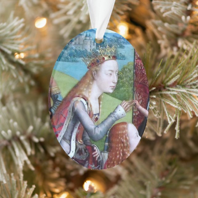St. Catherine of Alexandria (detail; M 070) Ornament (Tree)