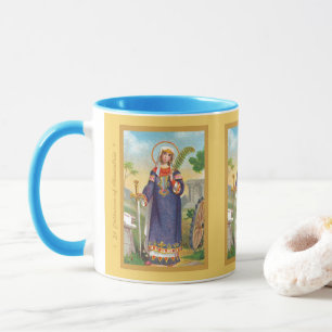 St. Catherine of Alexandria in Egyptian Dress Mug