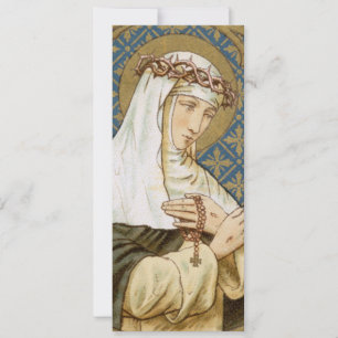 St. Catherine of Siena (BK 19) Blank Greeting Card