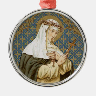 St. Catherine of Siena (BK 19) Metal Ornament