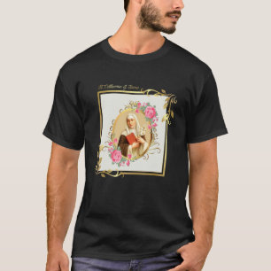 St Catherine Of Siena Catholic Purity Girls Teens T-Shirt