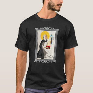 St Catherine Of Siena Catholic Purity Girls Teens T-Shirt