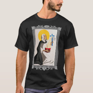 St Catherine Of Siena Catholic Purity Girls Teens T-Shirt