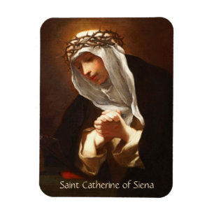 St. Catherine of Siena (Franceschini) Vertical Magnet