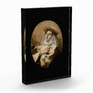 St. Catherine of Siena Hl. Katharina Siena Tiepolo Photo Block