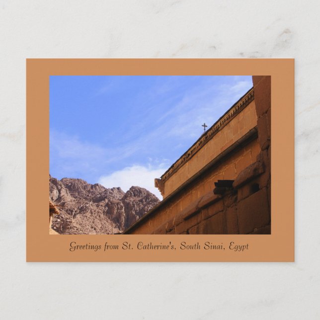 St. Catherine's Monastery, South Sinai, Egypt Postcard (Front)