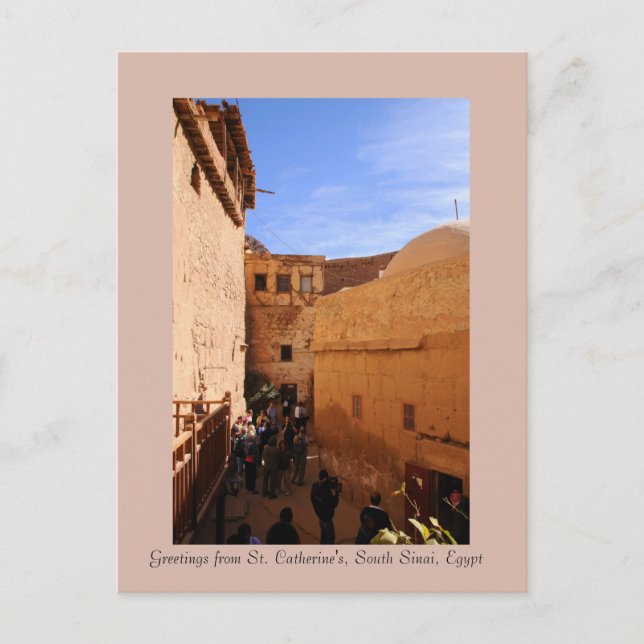 St. Catherine's Monastery, South Sinai, Egypt Postcard (Front)