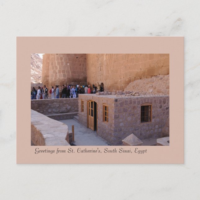St. Catherine's Monastery, South Sinai, Egypt Postcard (Front)