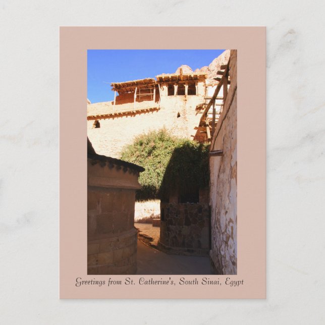 St. Catherine's Monastery, South Sinai, Egypt Postcard (Front)
