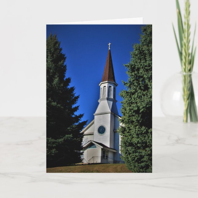 "St. Cathrine's Hilltop" Easter Card (Front)