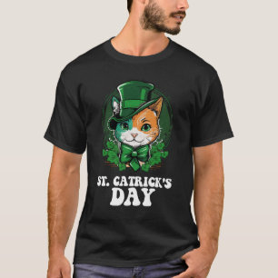St Catricks Day Cat Lovers St Patrick's Day T-Shirt