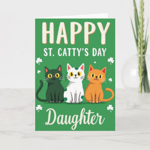 St Cattys Day Daughter Card