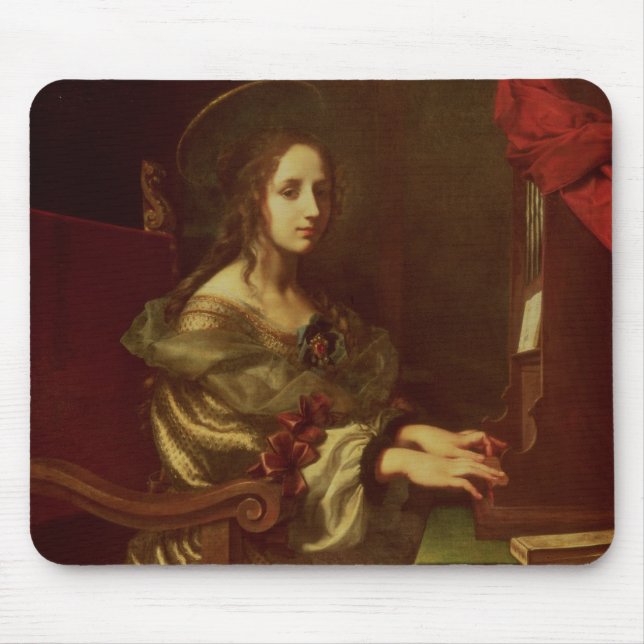 St. Cecilia 2 Mouse Pad (Front)